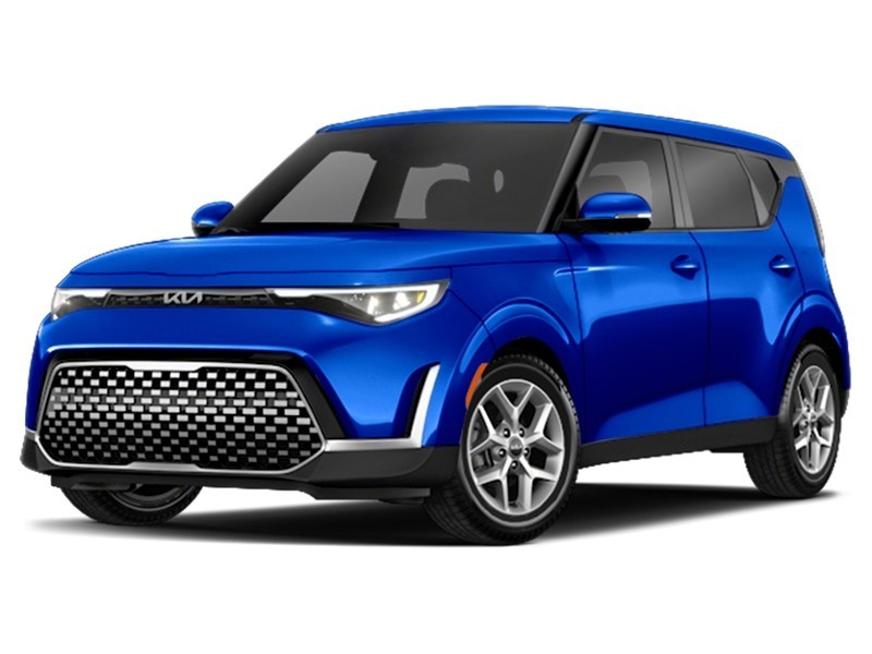 2023 Kia Soul EX IVT Neptune Blue  Shot 2