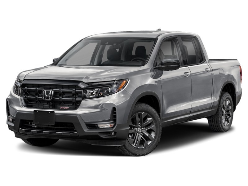 2026 Honda Ridgeline Sport AWD Solar Reflection Silver Metallic  Shot 4