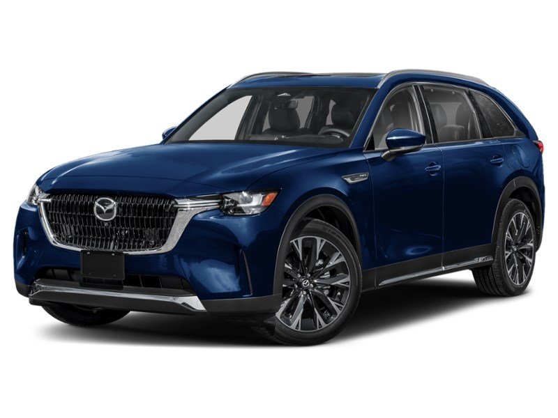 2026 Mazda CX-90 PHEV GT AWD Deep Crystal Blue Mica  Shot 4