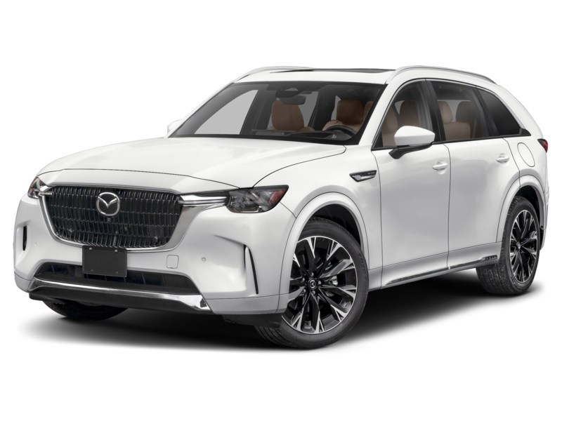 2026 Mazda CX-90 MHEV Signature AWD Rhodium White Metallic  Shot 1