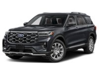2027 Ford Explorer Platinum 4WD Agate Black Metallic  Shot 4