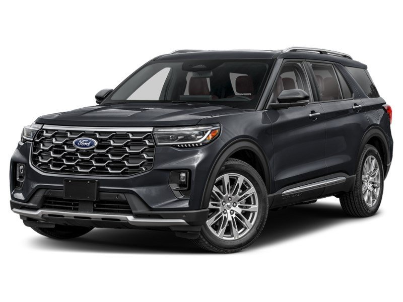 2026 Ford Explorer Platinum 4WD Agate Black Metallic  Shot 1