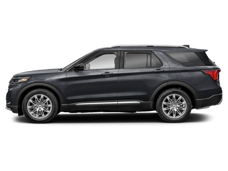 2026 Ford Explorer Platinum 4WD Agate Black Metallic  Shot 3
