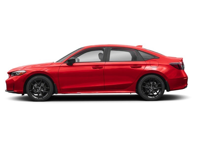2025 Honda Civic Sedan Hybrid Sport eCVT Rallye Red  Shot 3