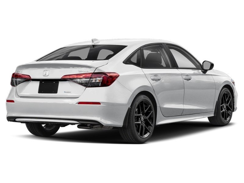 2025 Honda Civic Sedan Hybrid Sport eCVT Platinum White Pearl  Shot 14