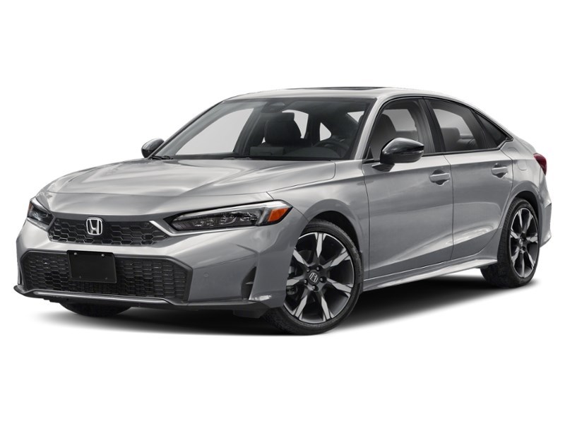 2026 Honda Civic Hybrid Sport Touring eCVT Solar Reflection Silver Metallic  Shot 4