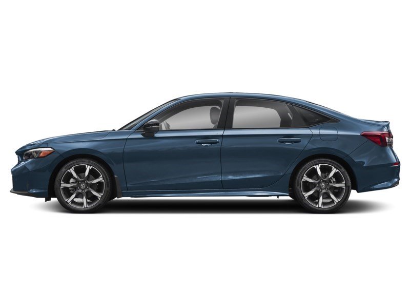 2025 Honda Civic Sedan Hybrid Sport Touring eCVT Blue Lagoon Pearl  Shot 5