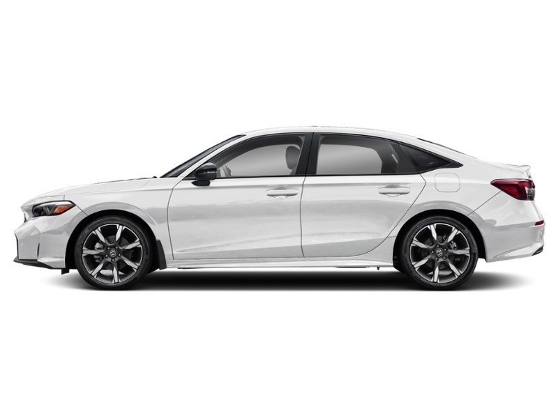 2025 Honda Civic Sedan Hybrid Sport Touring eCVT Platinum White Pearl  Shot 15