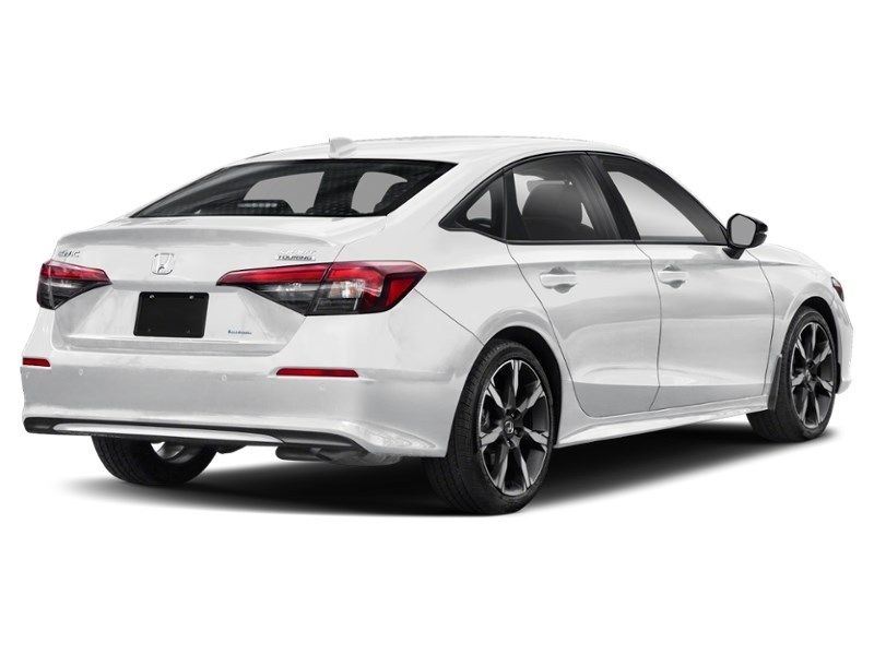 2025 Honda Civic Sedan Hybrid Sport Touring eCVT Platinum White Pearl  Shot 14