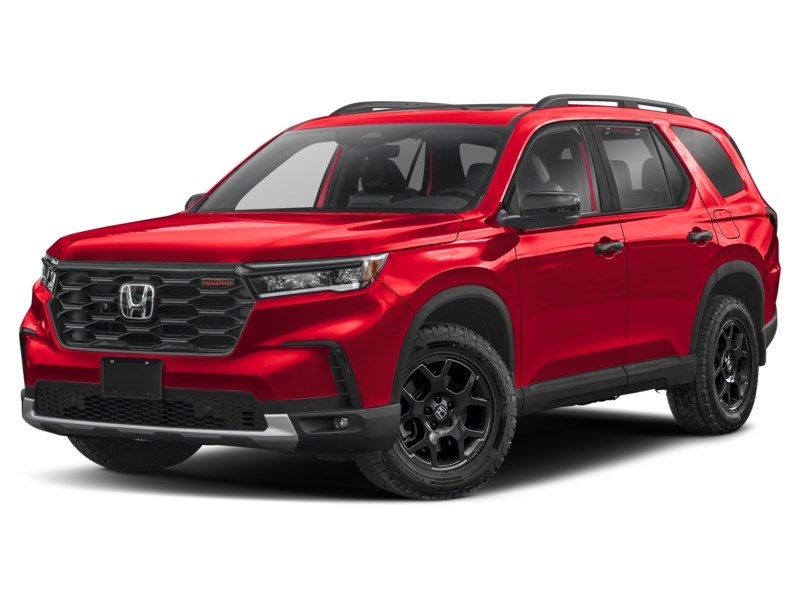 2023 Honda Pilot TrailSport AWD Radiant Red Metallic II  Shot 1