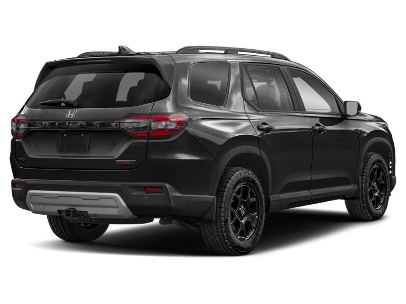 2025 Honda Pilot TrailSport AWD Crystal Black Pearl  Shot 2