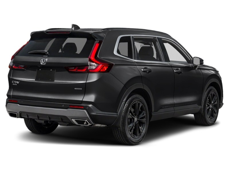 2025 Honda CR-V Hybrid Touring AWD Crystal Black Pearl  Shot 6