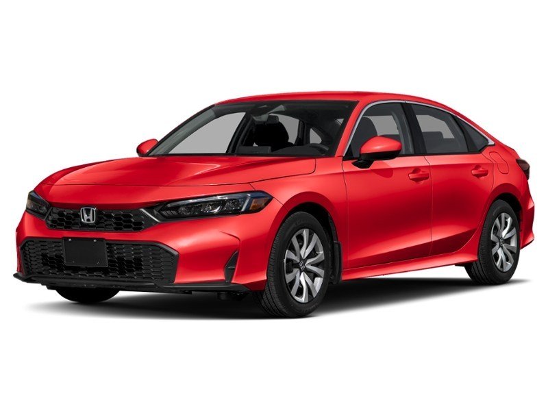 2026 Honda Civic LX CVT Rallye Red  Shot 1