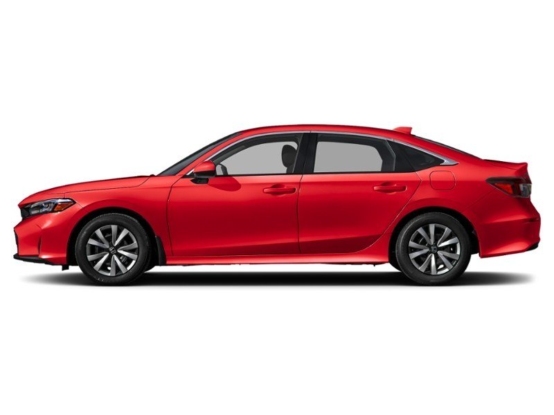 2026 Honda Civic LX CVT Rallye Red  Shot 3