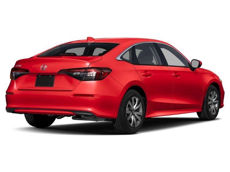 2026 Honda Civic LX CVT Rallye Red  Shot 2