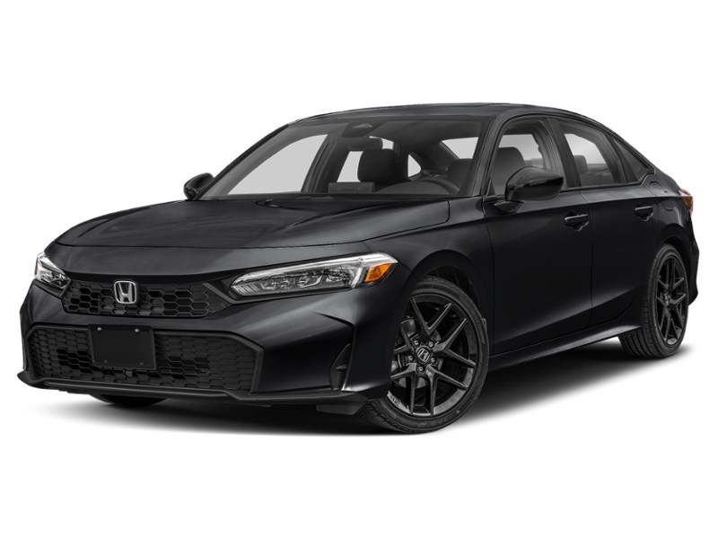 2026 Honda Civic Sport CVT Crystal Black Pearl  Shot 1