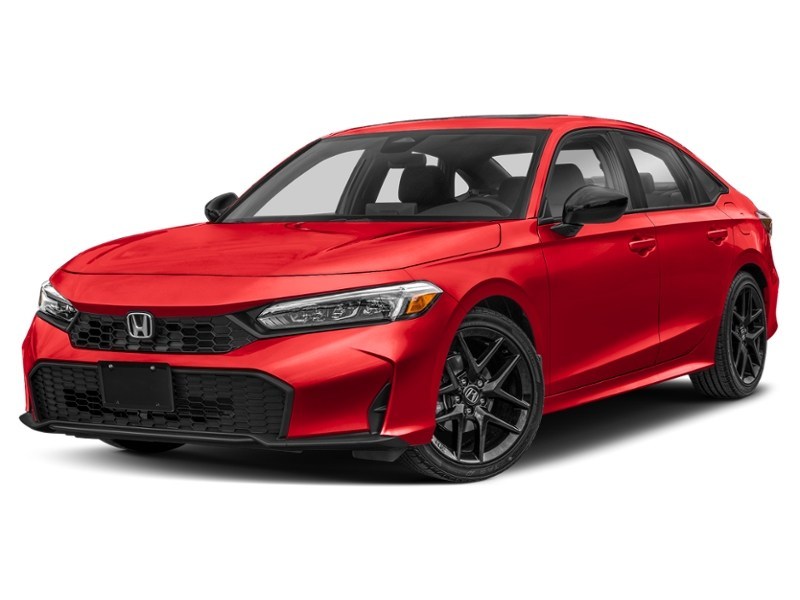 2025 Honda Civic Sedan Sport CVT Rallye Red  Shot 1