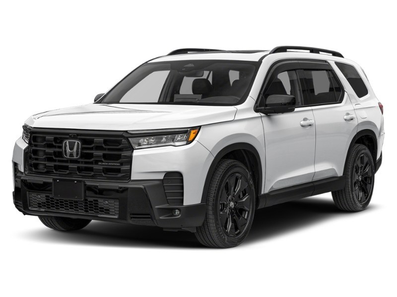 2026 Honda Pilot Black Edition AWD Platinum White Pearl  Shot 1