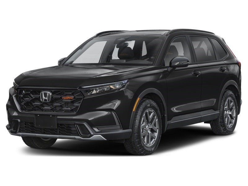 2026 Honda CR-V Hybrid TrailSport AWD Crystal Black Pearl  Shot 1