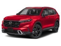 2026 Honda CR-V Hybrid Touring AWD Radiant Red Metallic  Shot 4