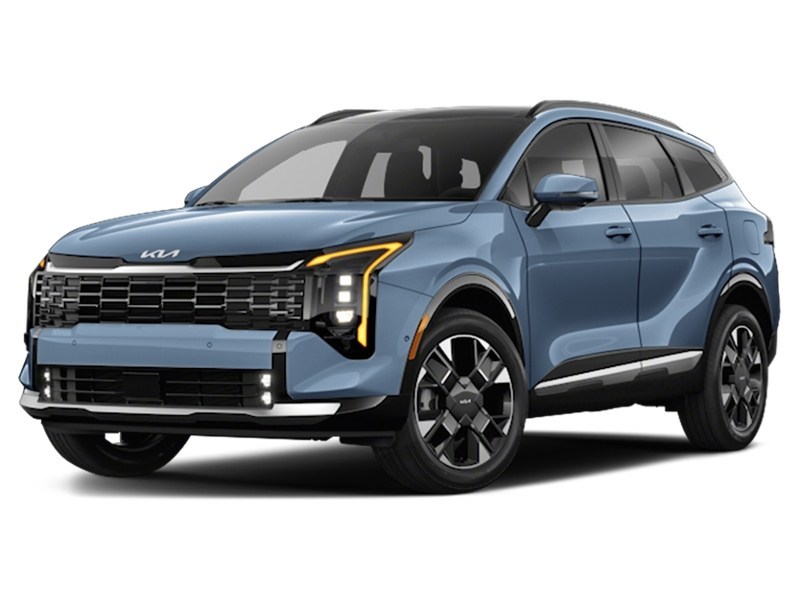 2026 Kia Sportage EX Premium AWD w/Black Interior Heritage Blue  Shot 6