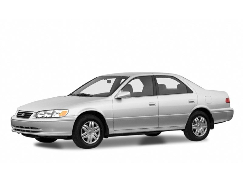 2001 Toyota Camry 4dr Sdn LE Auto Alpine White  Shot 2