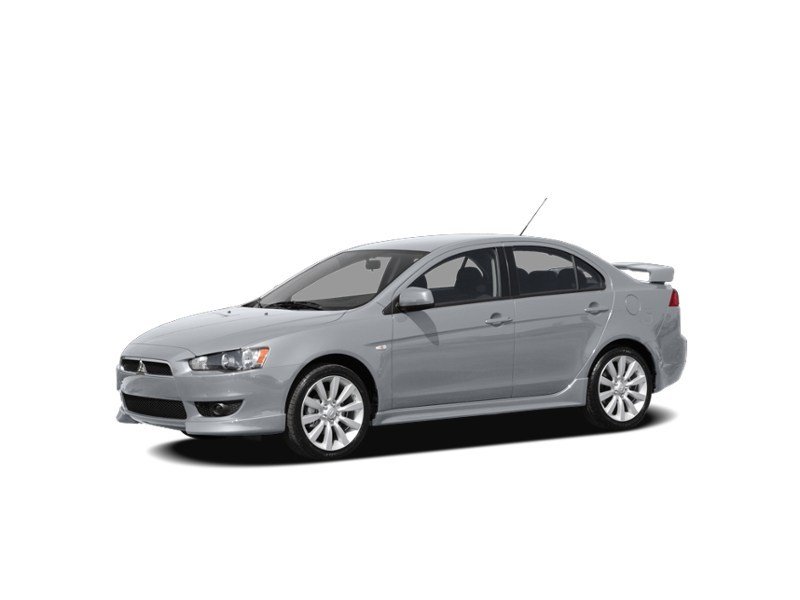 2010 Mitsubishi Lancer 4dr Sdn CVT DE Apex Silver Metallic  Shot 2