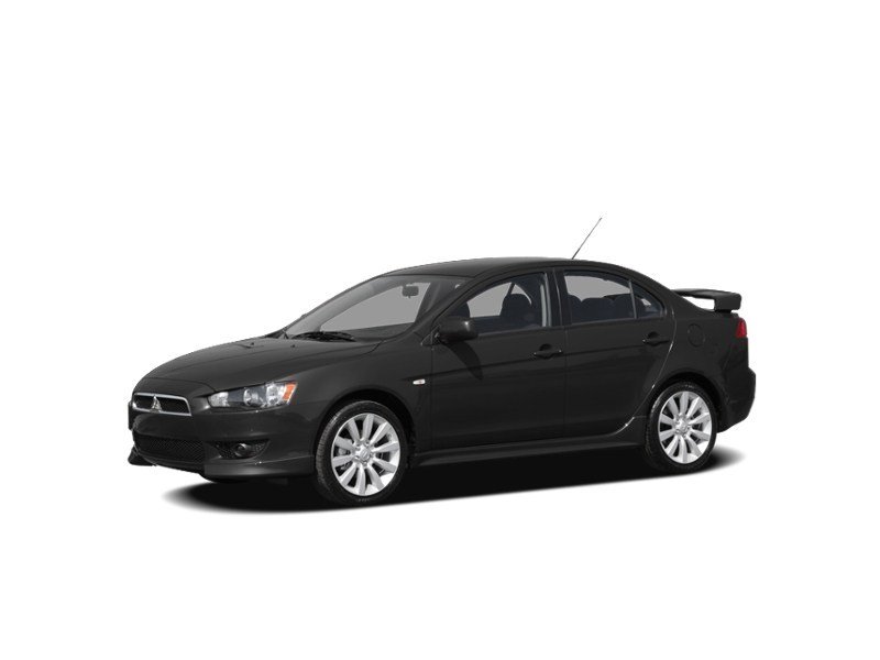 2010 Mitsubishi Lancer 4dr Sdn CVT DE Tarmac Black Pearl  Shot 5