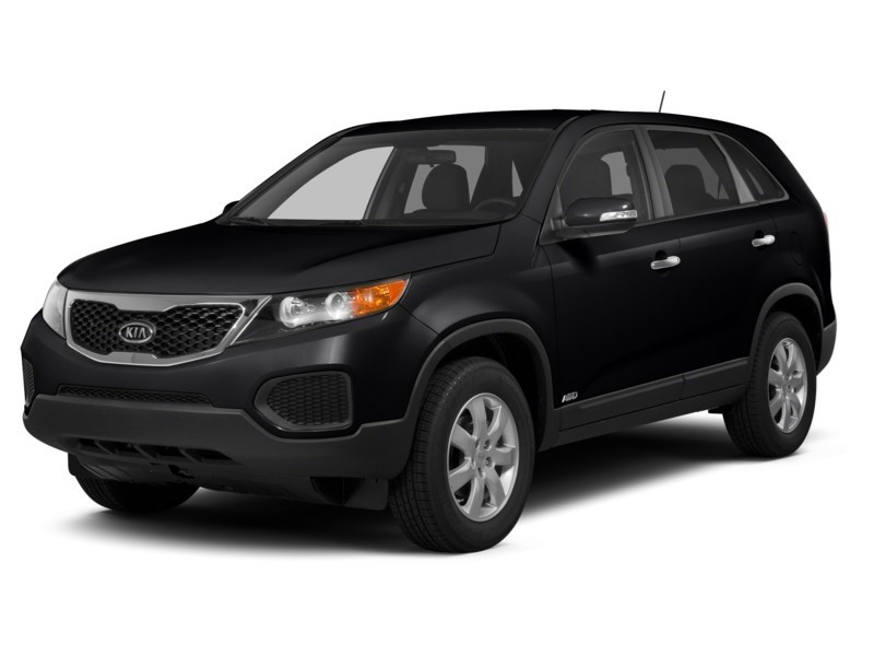2011 Kia Sorento FWD 4dr V6 Auto LX w/3rd Row Ebony Black  Shot 13