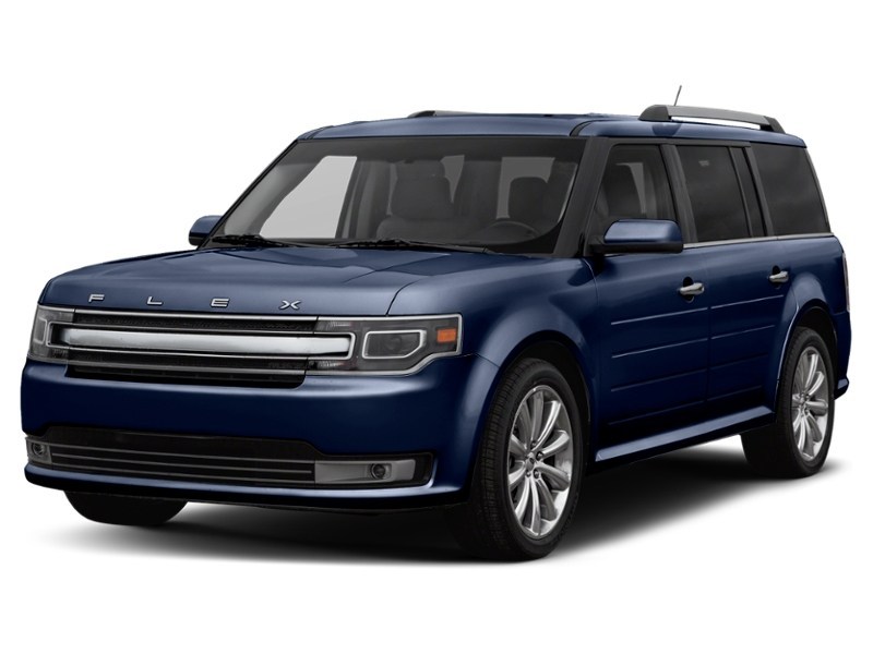 2014 Ford Flex 4dr SEL AWD Deep Impact Blue  Shot 19