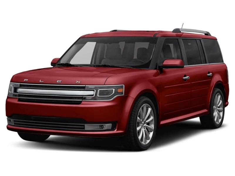 2014 Ford Flex 4dr SEL AWD Ruby Red Metallic Tinted  Shot 34