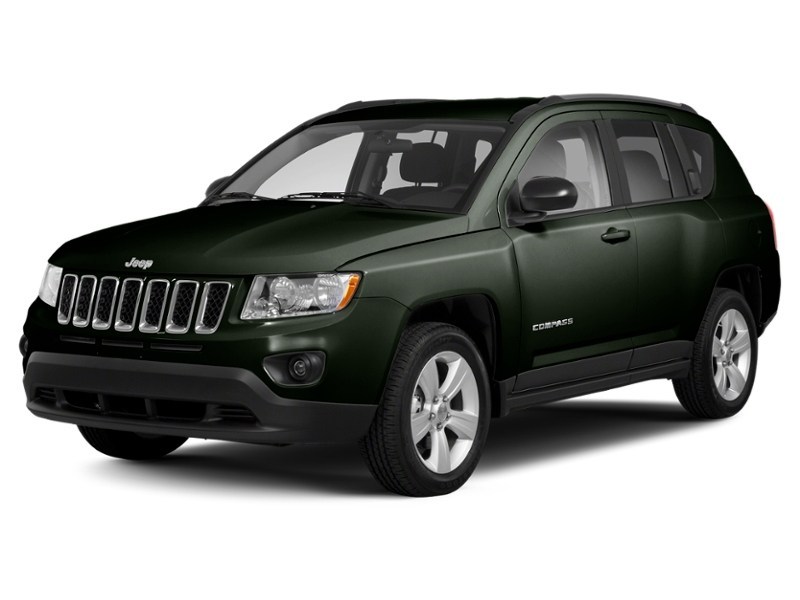 2013 Jeep Compass 4WD 4dr North Black Forest Green Pearlcoat  Shot 28