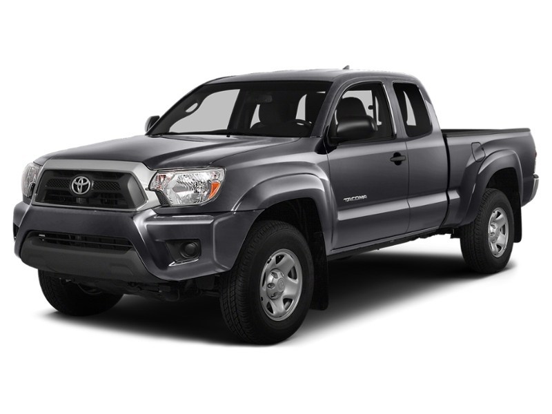 2015 Toyota Tacoma 4WD Access Cab I4 Auto Magnetic Grey Metallic  Shot 1