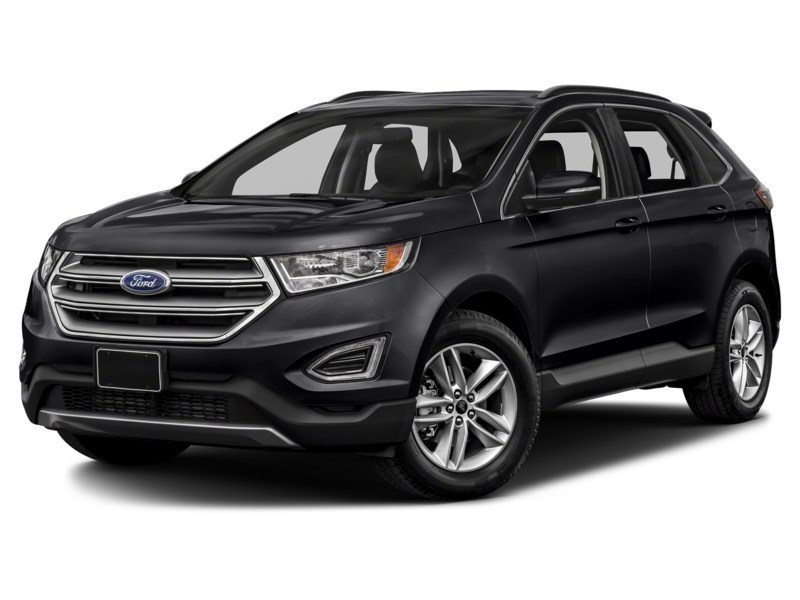 2018 Ford Edge Titanium AWD Shadow Black  Shot 4