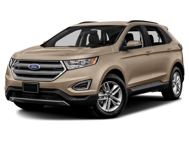 2018 Ford Edge Titanium AWD White Gold  Shot 7