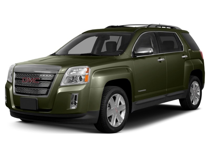 2015 GMC Terrain FWD 4dr SLT w/SLT-1 Cypress Green Metallic  Shot 13