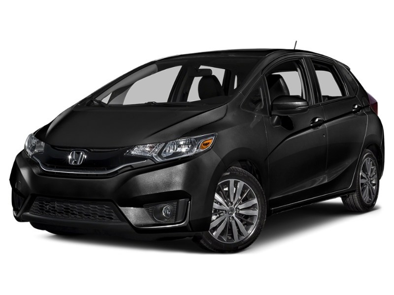 2015 Honda Fit 5dr HB CVT EX-L Navi Crystal Black Pearl  Shot 1
