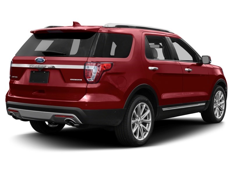 2016 Ford Explorer 4WD 4dr Limited Ruby Red Metallic Tinted Clearcoat  Shot 38