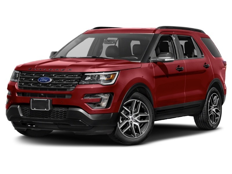 2016 Ford Explorer 4WD 4dr Sport Ruby Red Metallic Tinted Clearcoat  Shot 1