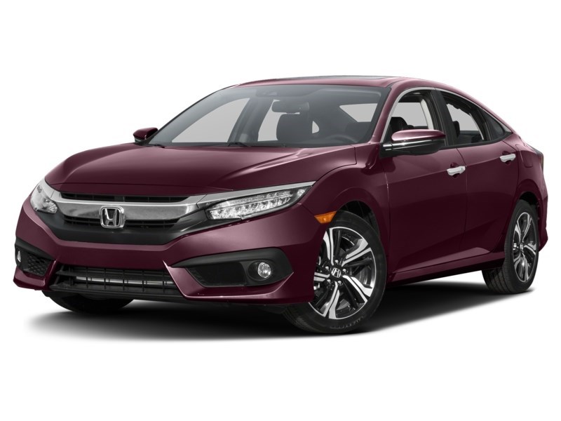 2016 Honda Civic 4dr CVT Touring Burgundy Night Pearl  Shot 20