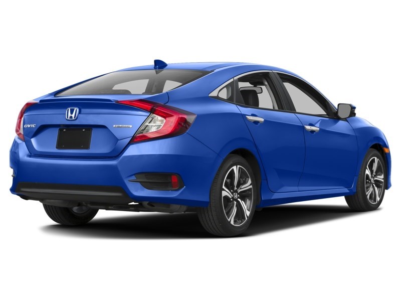 2016 Honda Civic 4dr CVT Touring Aegean Blue Metallic  Shot 3