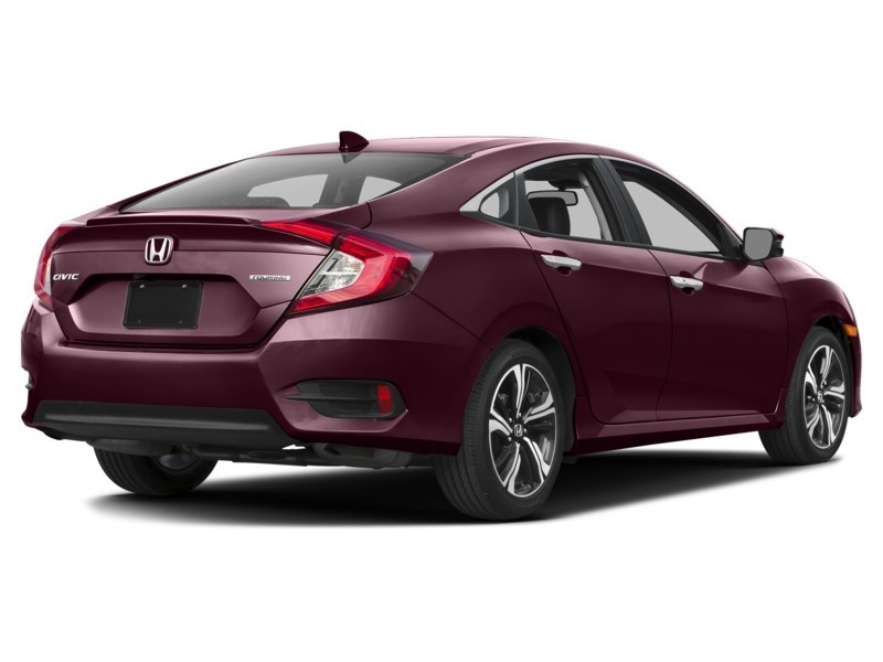 2016 Honda Civic 4dr CVT Touring Burgundy Night Pearl  Shot 25
