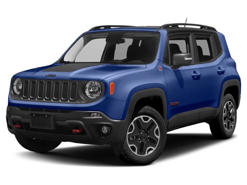 2016 Jeep Renegade 4WD 4dr Trailhawk Jetset Blue  Shot 4