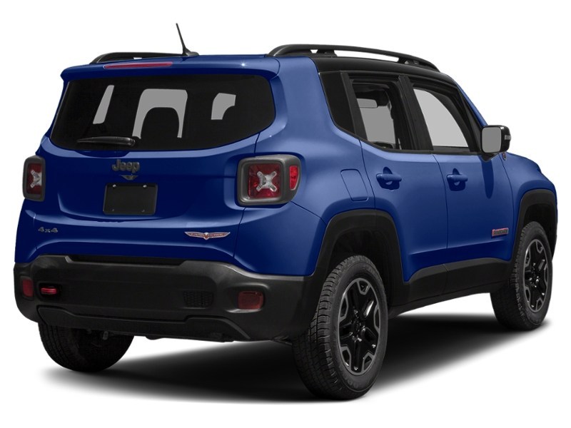 2016 Jeep Renegade 4WD 4dr Trailhawk Jetset Blue  Shot 2