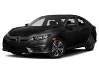 2017 Honda Civic 4dr CVT EX-T Crystal Black Pearl  Shot 1