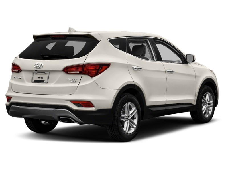 2018 Hyundai Santa Fe Sport 2.4L FWD Frost White  Shot 6