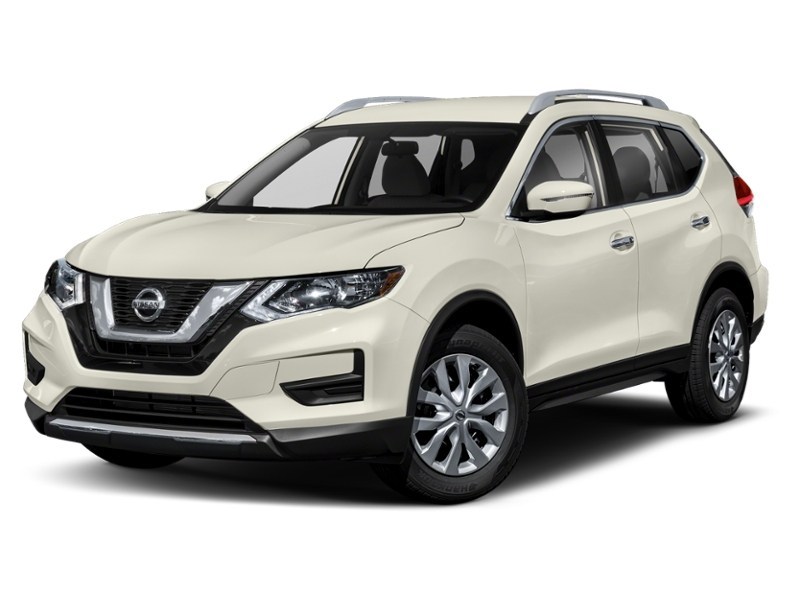 2019 Nissan Rogue AWD S Glacier White  Shot 4