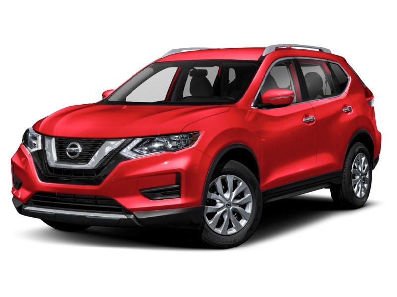 2017 Nissan Rogue FWD 4dr SV Palatial Ruby Metallic  Shot 19