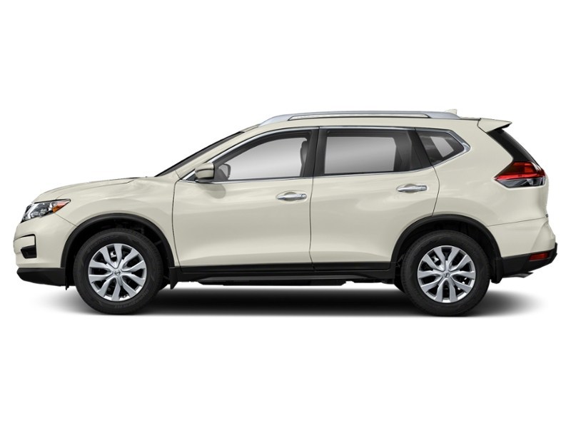 2019 Nissan Rogue AWD S Glacier White  Shot 3