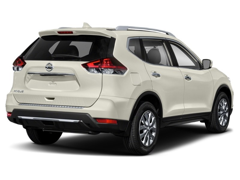 2019 Nissan Rogue AWD S Glacier White  Shot 6